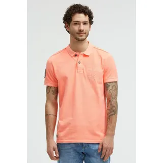 CAMP DAVID Poloshirt aus Baumwolle orange 4XL (66/68)