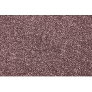 ANDIAMO Teppichboden "Velours Portland" Teppiche Uni Farben, Breite 400 cm, strapazierfähig, pflegeleicht Gr. B/L: 400 cm x 1000 cm, 11 mm, 1 St., rosa (altrosa) Teppichboden