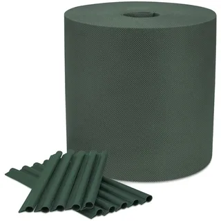 COVER IT Garten Sichtschutzstreifen Zaun 19 cm x 33 m Grün | Sichtschutz für Doppelstabmattenzaun 150 g/m2 – Sichtschutzstreifen für Stabmattenzaun