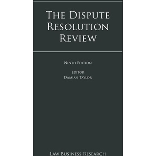 Dispute Resolution Review