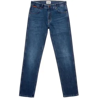 Wrangler 5-Pocket-Jeans TEXAS SLIM Slim Fit blau 42