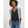 Long L/S Knit Cardigan Grau L