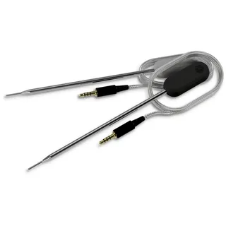 BURNHARD® Einstich-Temperatursonden 2-tlg., präzise Kerntemperaturmessung