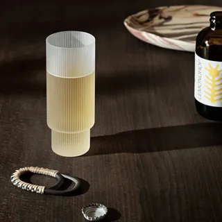 Ferm Living Ripple Longdrinkglas 0,3 l 4 St.