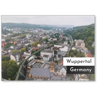 Kühlschrankmagnet Wuppertal Ruhr Deutschland