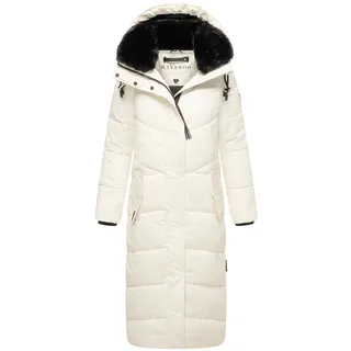 Navahoo Damenmantel Steppmantel Hingucker XIV in Weiss, EU L