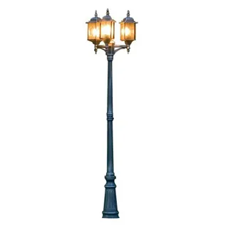 Konstsmide Laterne Aluminium 230,0 cm inkl. LED-Lampe schwarz