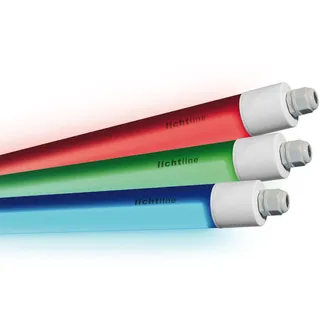 Lichtline TUBOLA 1 blau Metall