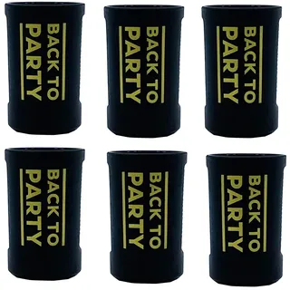 Jägermeister - Back to Party - 6 Stück schwarzes Shotglas 2 cl.