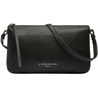 Liebeskind Berlin Nina Umhängetasche Leder/Baumwolle Brown
