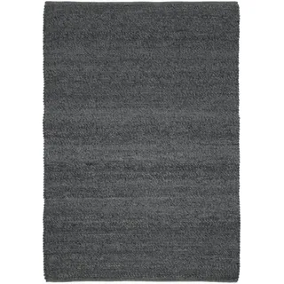 Teppich FAVORIT, OCI DIE TEPPICHMARKE, rund, Höhe: 12 mm, Handweb-Teppich aus Indien, handgewebt, hochwertig verarbeitet grau Ø 250 cm x 12 mm
