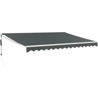vidaXL Markise 5 x 3 m grau