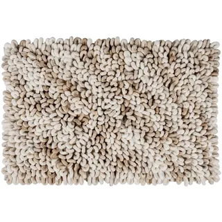 Wenko Badteppich Lerici weiß-beige 60 x 90 cm