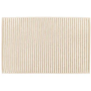 CAWÖ Two-Tone Stripes 480 Beige 50 x 80 cm