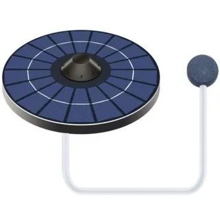 Serbien – Sauerstoff-solarpumpe Für Teiche – Durchfluss 0,8 L/min – Wasserdicht Ip65 – Mit Luftschlauch Und Sprudelstein – Für Kleine Teiche