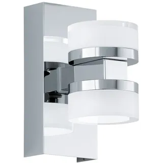 Eglo LED Wandleuchte, Up- and Downlight, chrom, satiniert, dimmbar
