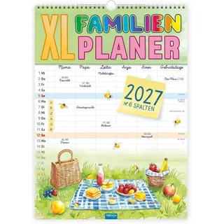 Trötsch Verlag Großbildkalender XL Familienplaner 2027 Wandkalender