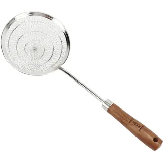 Langstieliger Holzlöffel Zum Abschmecken, Aus Hitzebeständigem Edelstahl 304, Mit Absplitterungen, Zum Probieren In Der Küche Und Zum Kochen Von Spaghetti, Klein (10,8 X 6,5 Zoll)