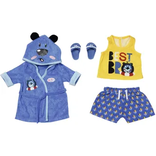 BABY BORN Bath Deluxe Bademantel-Set Blau (830499)