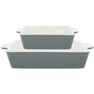 GREENGATE Auflaufform Alice 27 x 0 x 0 cm Grau