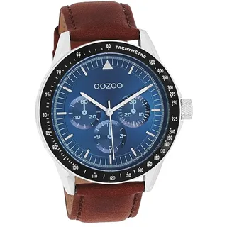 Oozoo Herren Armbanduhr Timepieces Analog Leder braun D2UOC11110