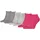 Sneakersocken 3er Pack Mehrfarbig 39-42