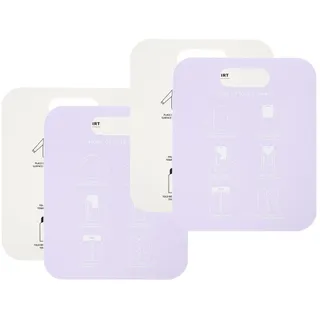 TOKIDNY Hemdklappbrett 4 Stück Faltbrett Kleidung T-Shirt Faltbrett Clothes Folding Board Aus Kunststoff Platzsparend Für Schrank Und Schublade Für Schnelles Ordnen Von Hemden