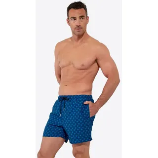 HOM Badeshorts Beach Boxer Trinacria Blau M