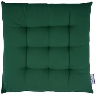 Tom Tailor Sitzkissen, Dunkelgrün, Textil, 40x5x40 cm, Oeko-Tex® Standard 100, Wohntextilien, Kissen, Sitzkissen