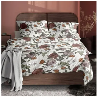 IRISETTE Wave 8625 Floral Kupfer 135 x 200 cm + 80 x 80 cm