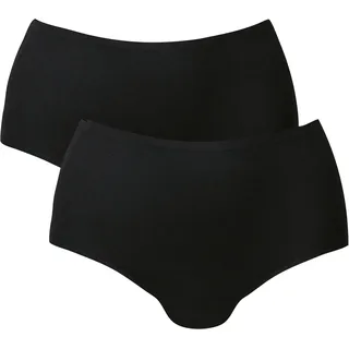 Anita maternity 2er-Pack Umstands-Slip, schwarz, L