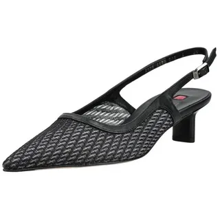 HÖGL Pumps Sling-Pumps Textil Schwarz 39