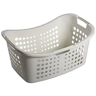 CURVER Wäschewanne 59x38x29cm 50L Creme Wäschekorb Kleiderkorb