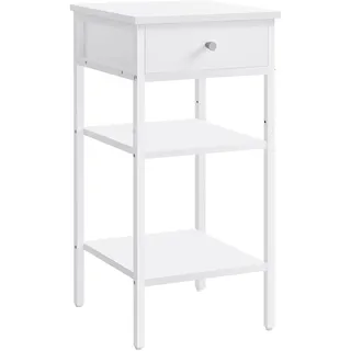 VASAGLE Nachtschrank LET502B14 35 x 35 x 70 cm Weiß