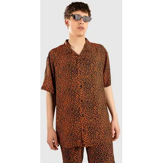 Volcom Utopias Print Hemd brown horn Gr. M