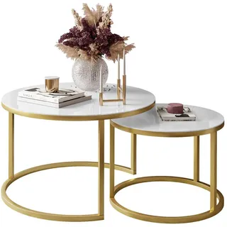 lookway CIRI Gold Matt Weiß 80 x 80 x 48 cm