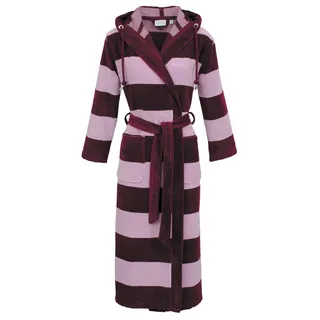 Carl Ross Damenbademantel Velours Lila L