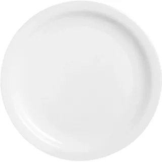 Arcoroc ARC N6393 Hôteliére Teller flach, 25.8cm, Glas, weiß, 6 Stück
