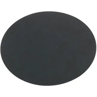 Lind DNA 982216 Nupo Tischset Platzset Oval L, schwarz, 35x46 cm