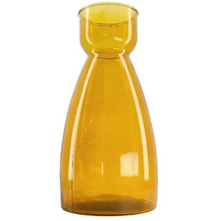 Glasvase Recyceltes Glas  (Ø x H: 21,5 x 43,5 cm, Orange)