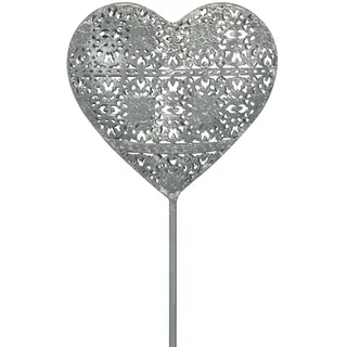 Videx Gartenstecker Herz Hanna, H: 100 cm, B: 16 cm, L: 3 cm