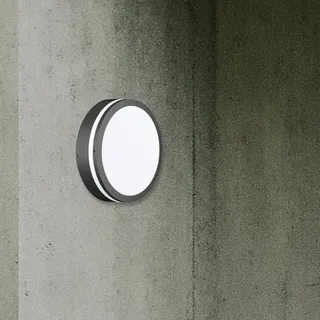 CMD Außenwandleuchte LED 18 W 1530 lm IP65 Anthrazit