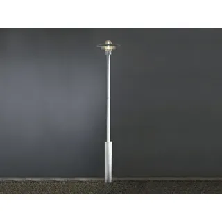 Konstsmide Wegeleuchte Stahl 225 cm 1er Set silber