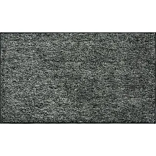 REDBEST Badematte Frisco schwarz-grau Größe 80x140 cm