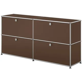 USM Haller Sideboard mit 4 Klapptüren Braun