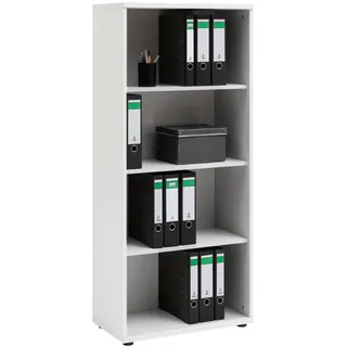 Proregal Tiger Aktenregal 147 x 65 x 34 cm Weiß