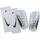 Mercurial Fußball Schienbeinschoner white/white/black S
