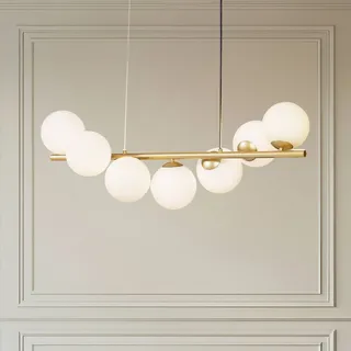 LUCANDE Isandro 7-flg. 95 cm geschwungen gold