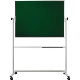 Magnetoplan Kreidetafel 150 x 100 cm grau/grün/silber
