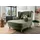 Loveseat Tassilo 121 x 107 x 147 cm Grün Polyester mit Kissen